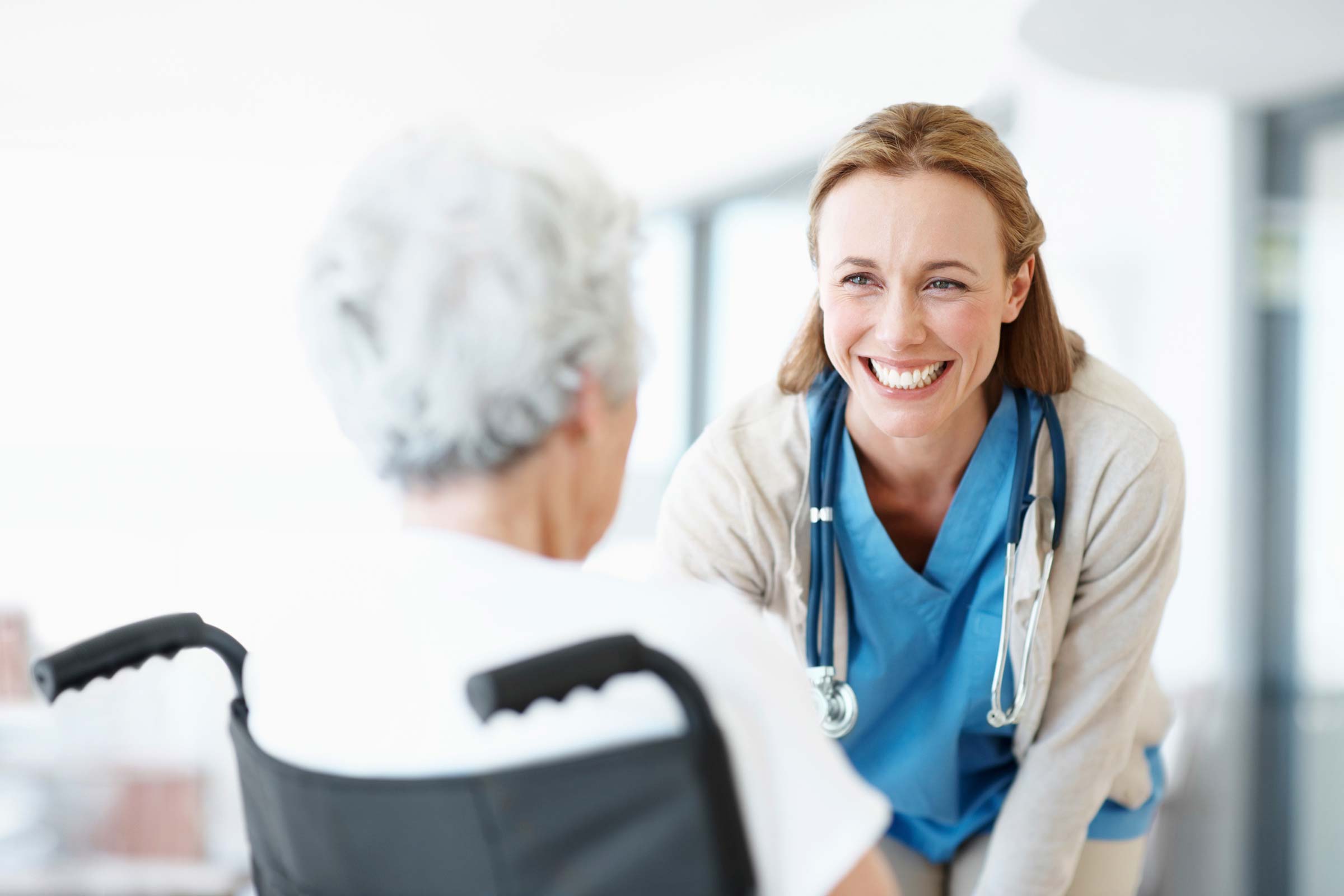 Woman in Dialysis Clinic