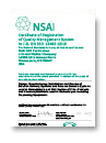 NSAI ISO 13485:2016 Canada for Mar Cor Purification U.S.