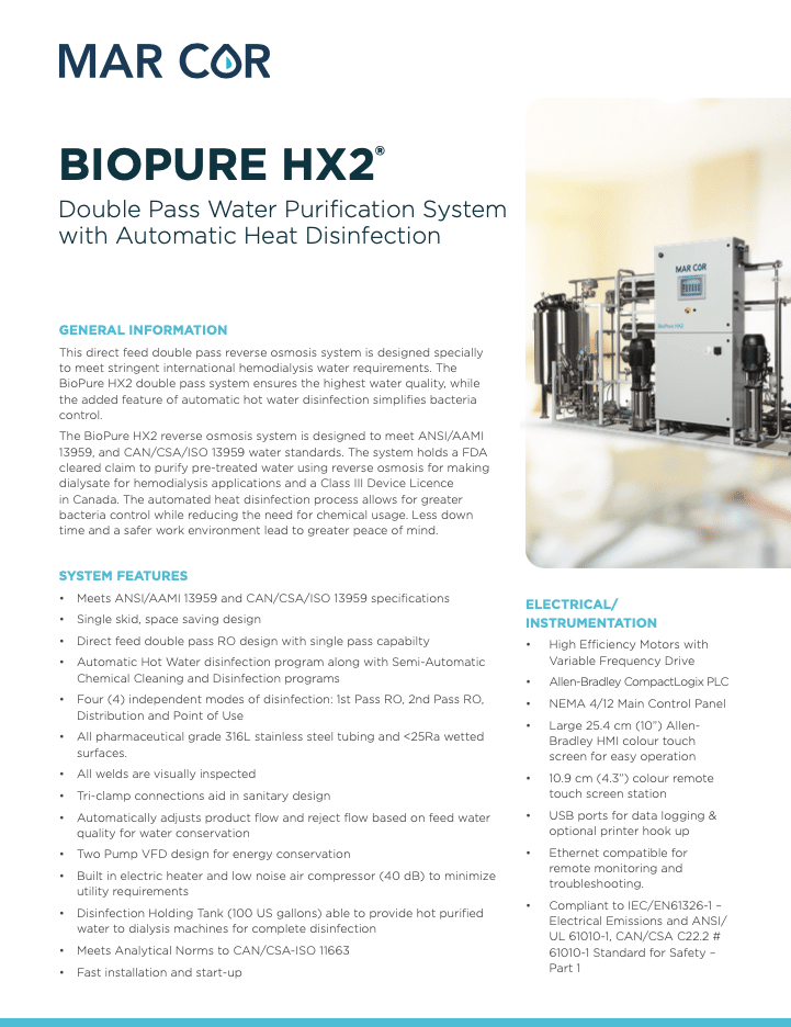 BioPureHX2 DataSheet W3T575734j