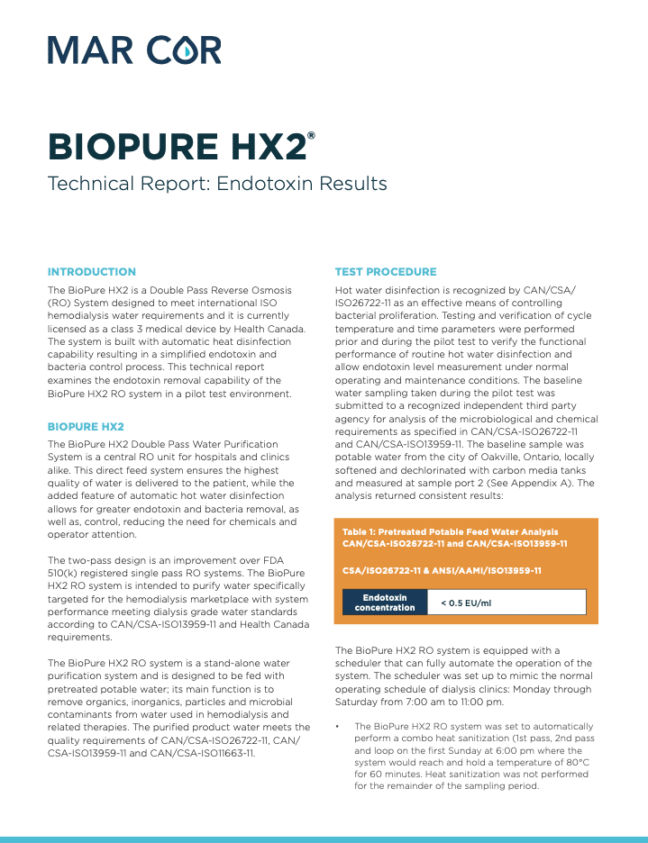 BioPureHX2 TechResults W3T575601d