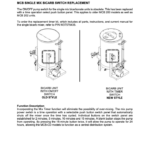 TN255 MCB Bicarb Single Tank Timer Update W3T575435c